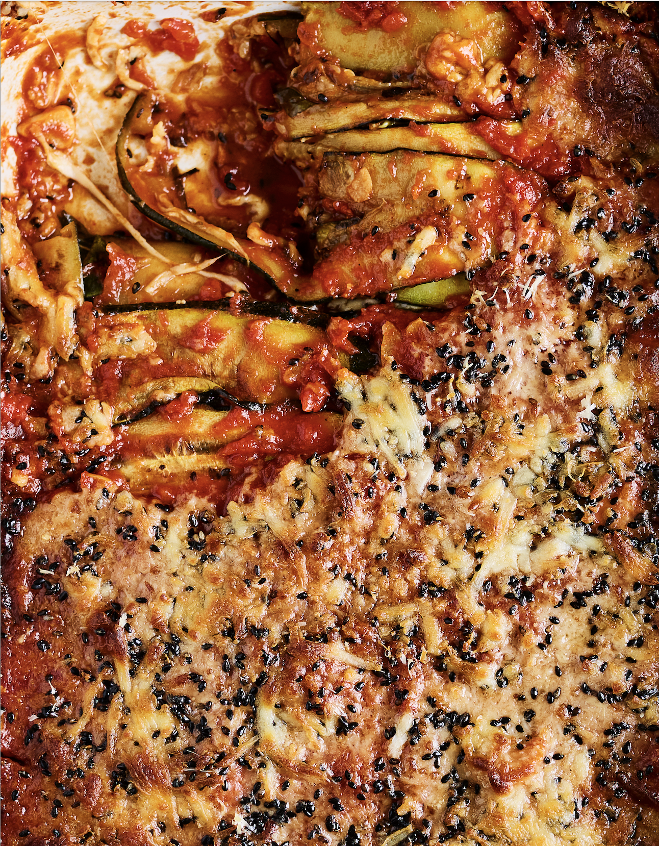 Courgette gochujang parmigiana
Photographer: India Whiley-Morton