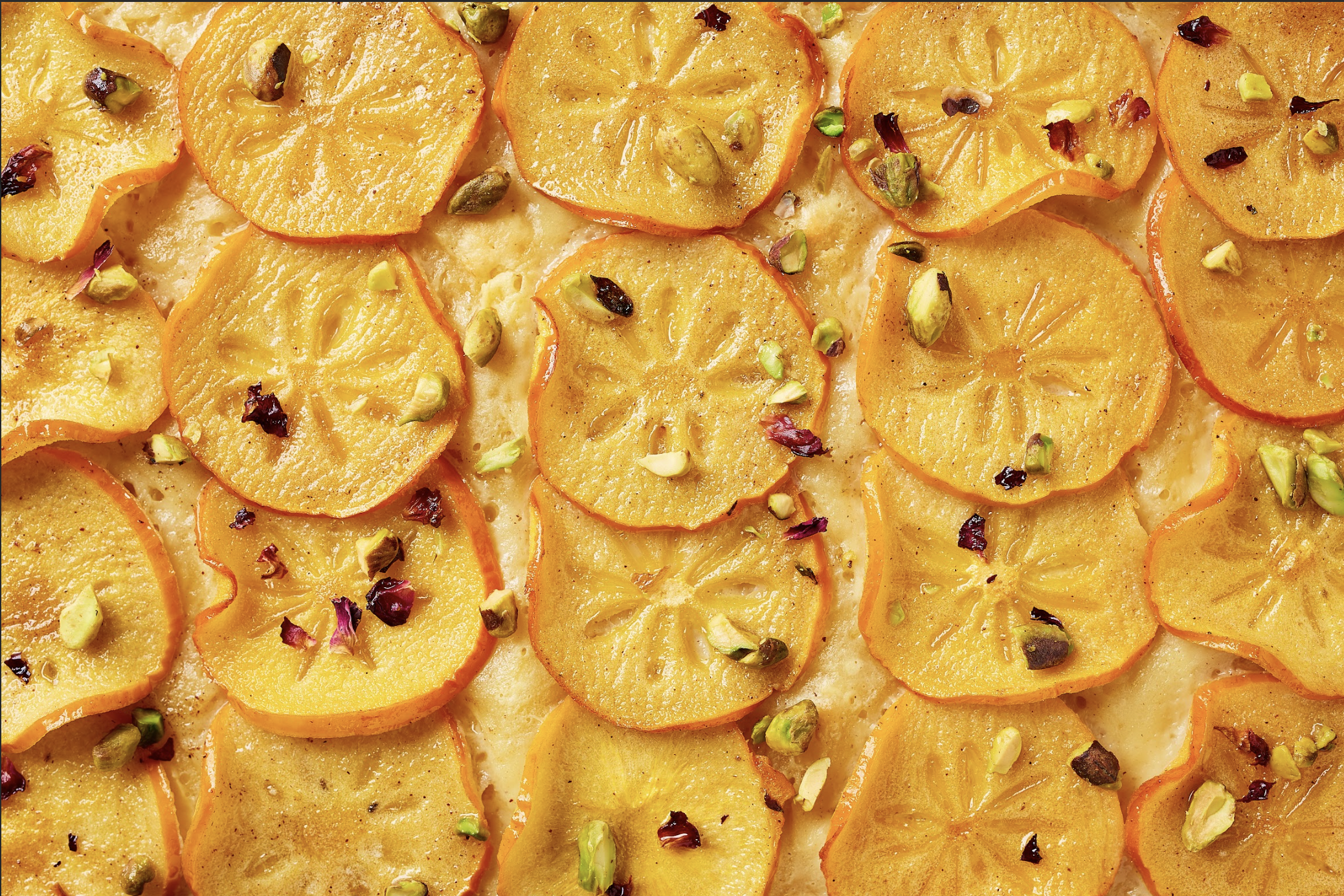 Persimmon tart
Photographer: Tom Shingler