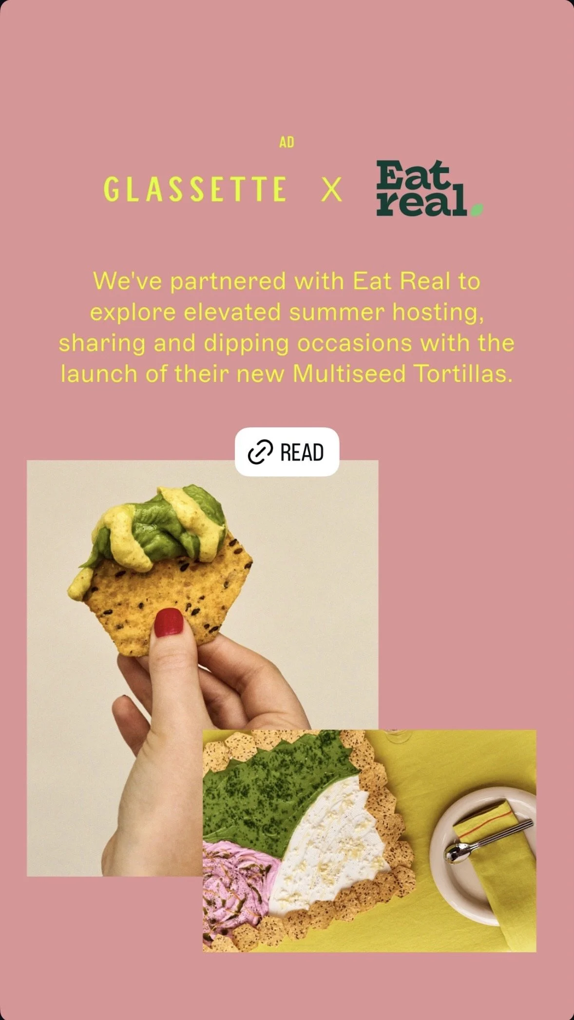 Food Styling for Glassette & their client Eat Real
May '26