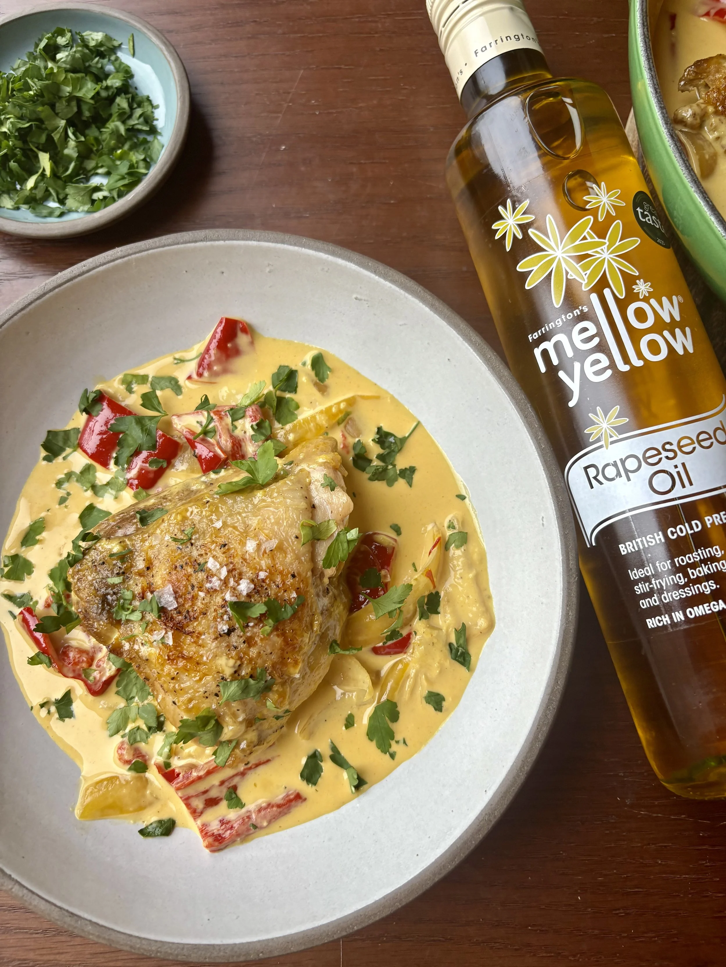 A series of 5 recipes and videos for Farrington's Mellow Yellow Rapeseed oil
April '26