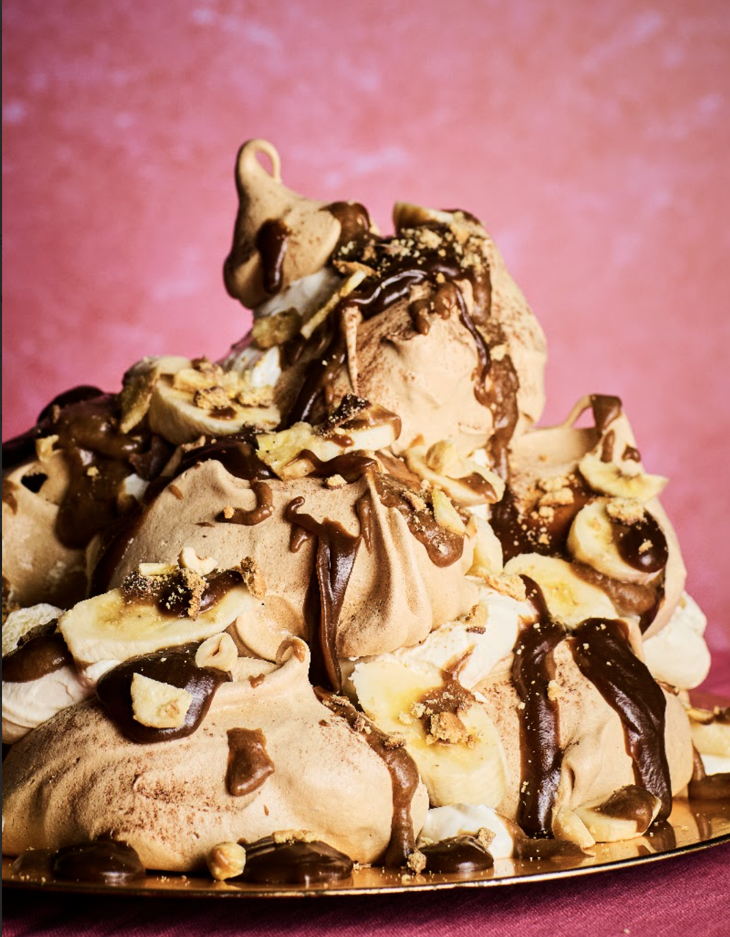 Banoffee Eton mess tower
Photographer: India Whiley-Morton
