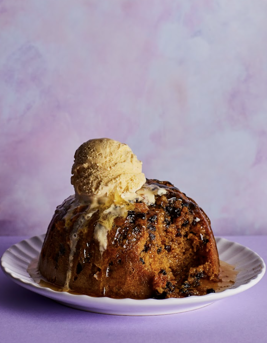 Rum and raisin spotted dick
Photographer: India Whiley-Morton