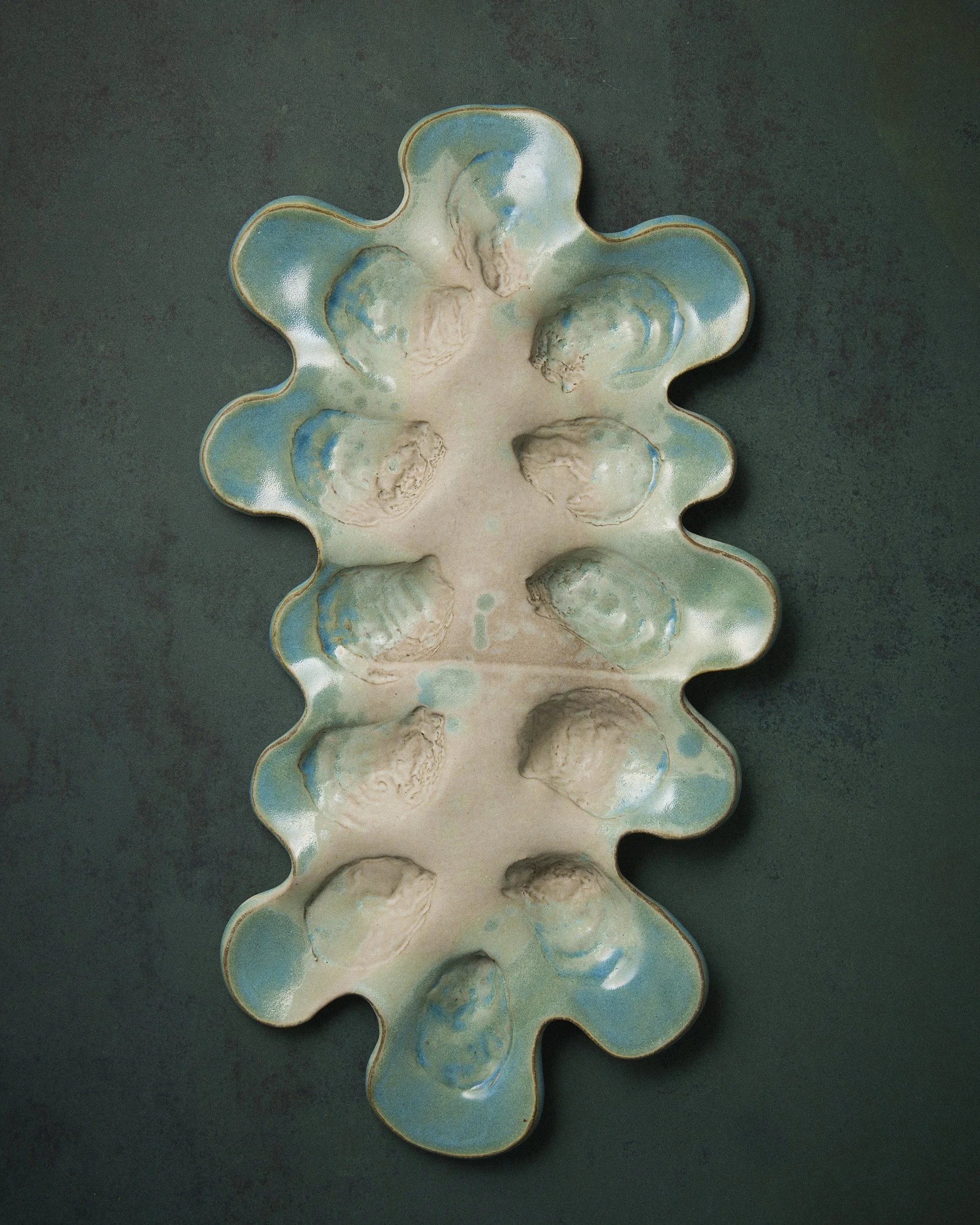 Large Oyster Plate