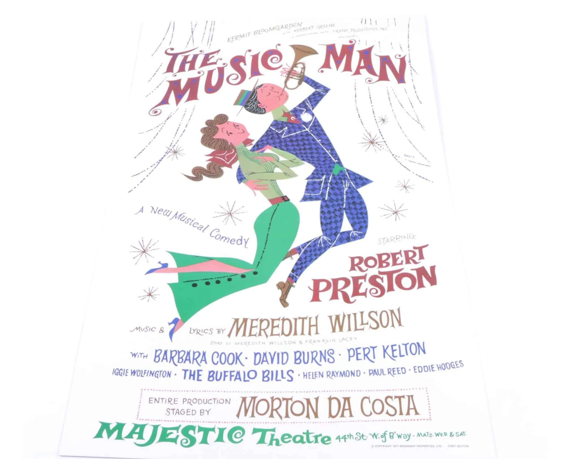 The Music Man Debuts on Broadway