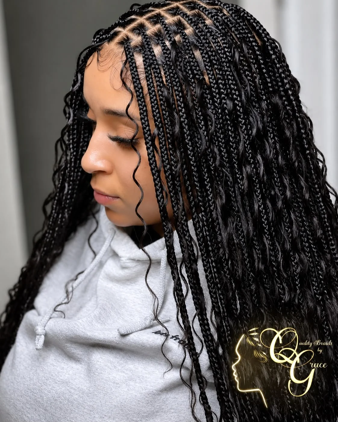 Small Boho Knotless