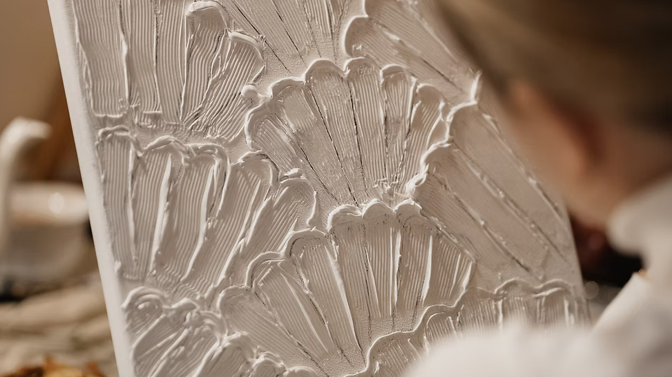 Mom's Night Off + Unique Workshop | Textured Paint and Sip Experience 