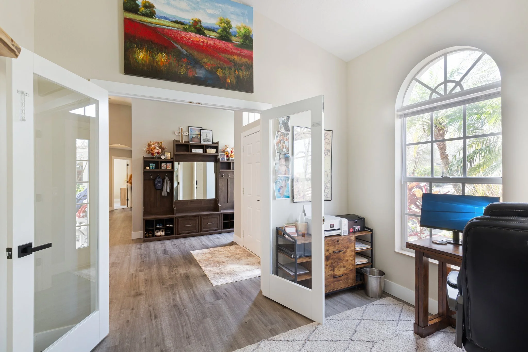 Office Replaces Formal Living Room