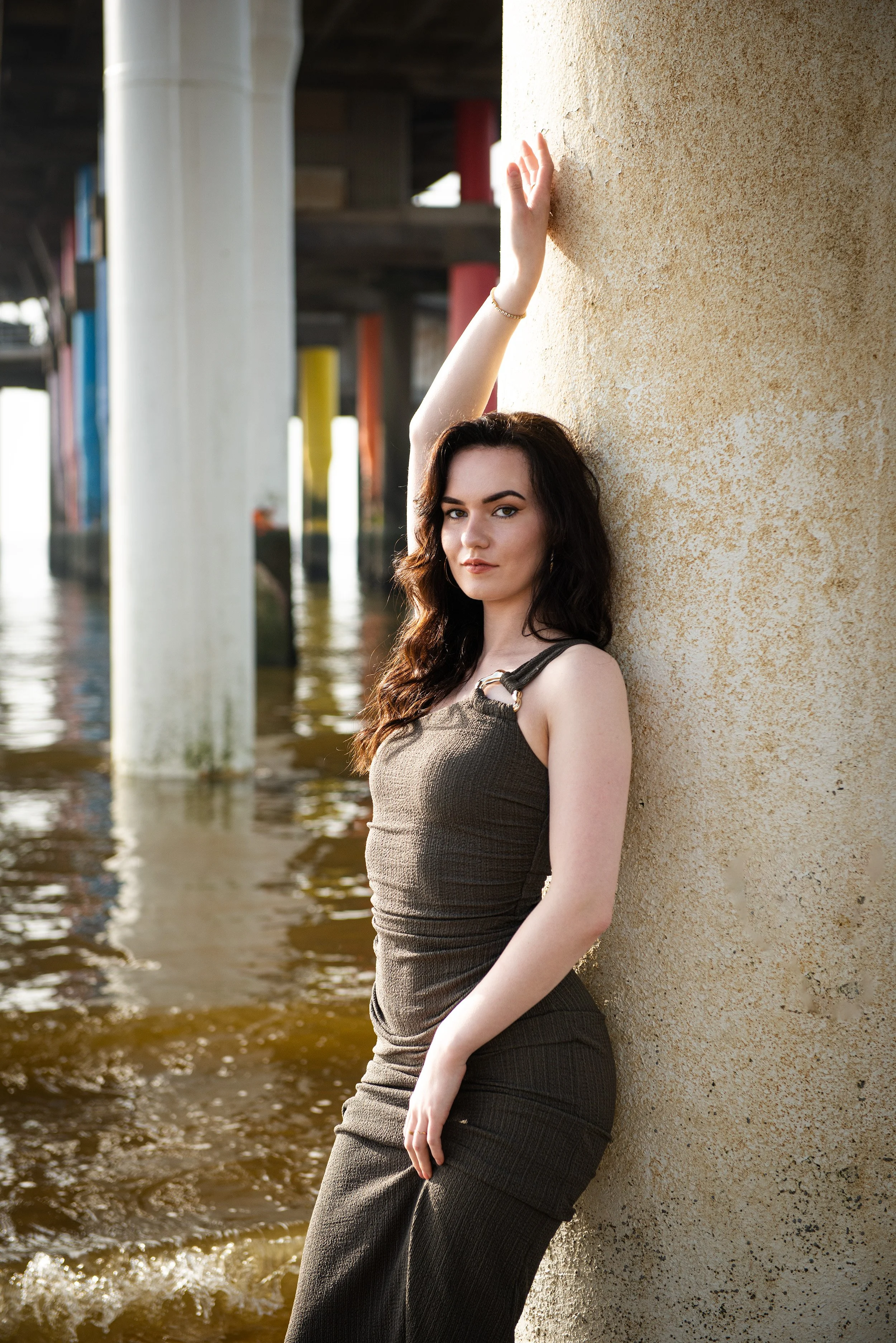 woman-in-green-dress-posing-at the -seaside-amsterdam-photographer.jpg.jpg