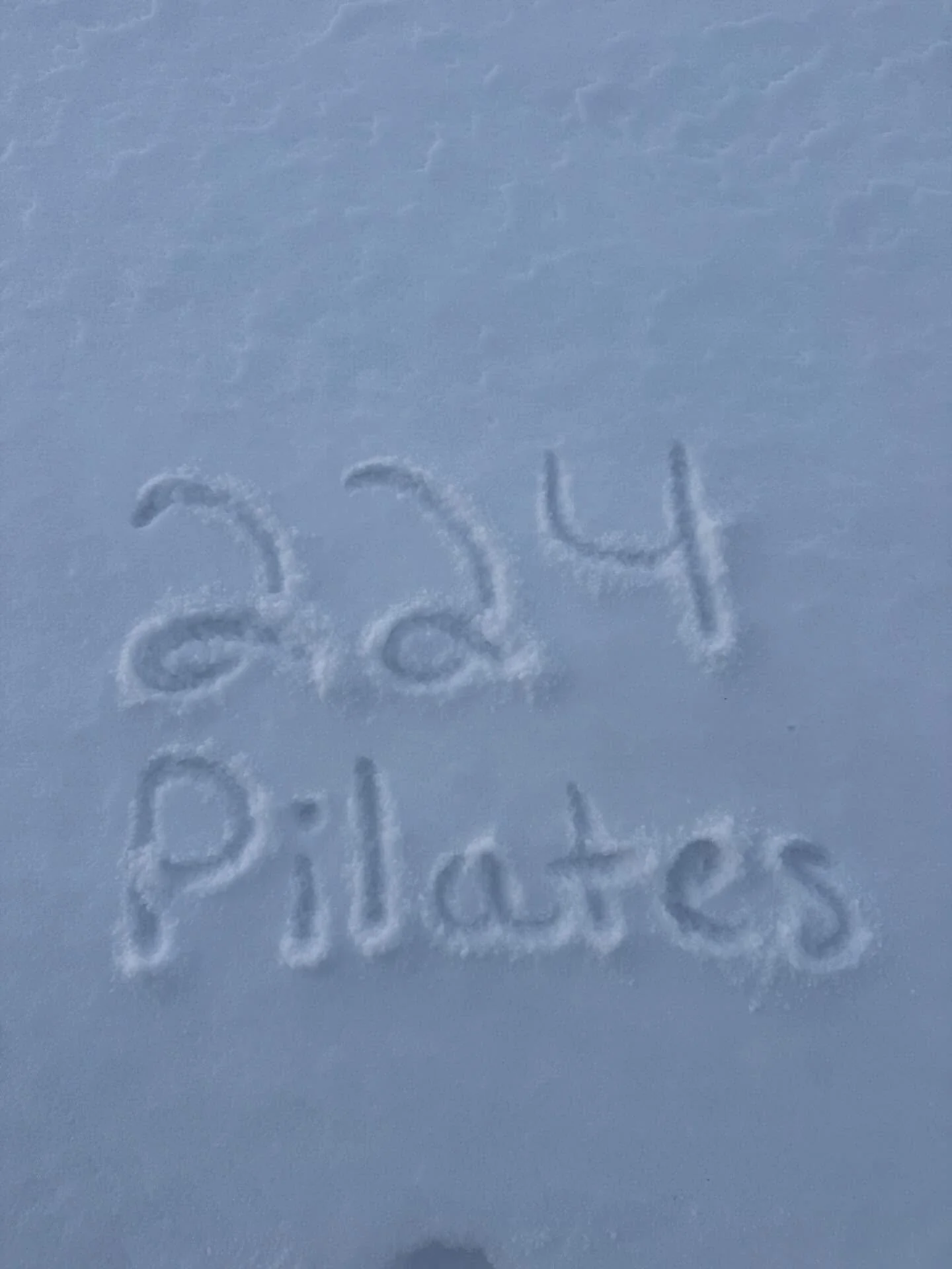 224 Pilates x Snow days. 

swipe to the end for a cute surprise 👀