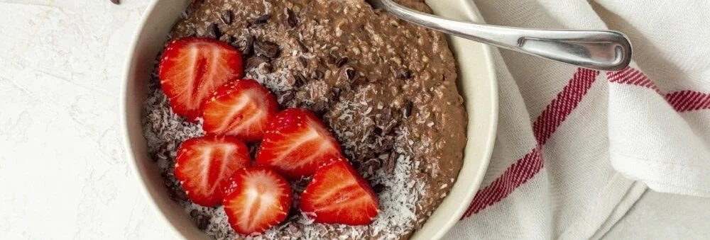 Chocolate Hemp Seed Porridge  