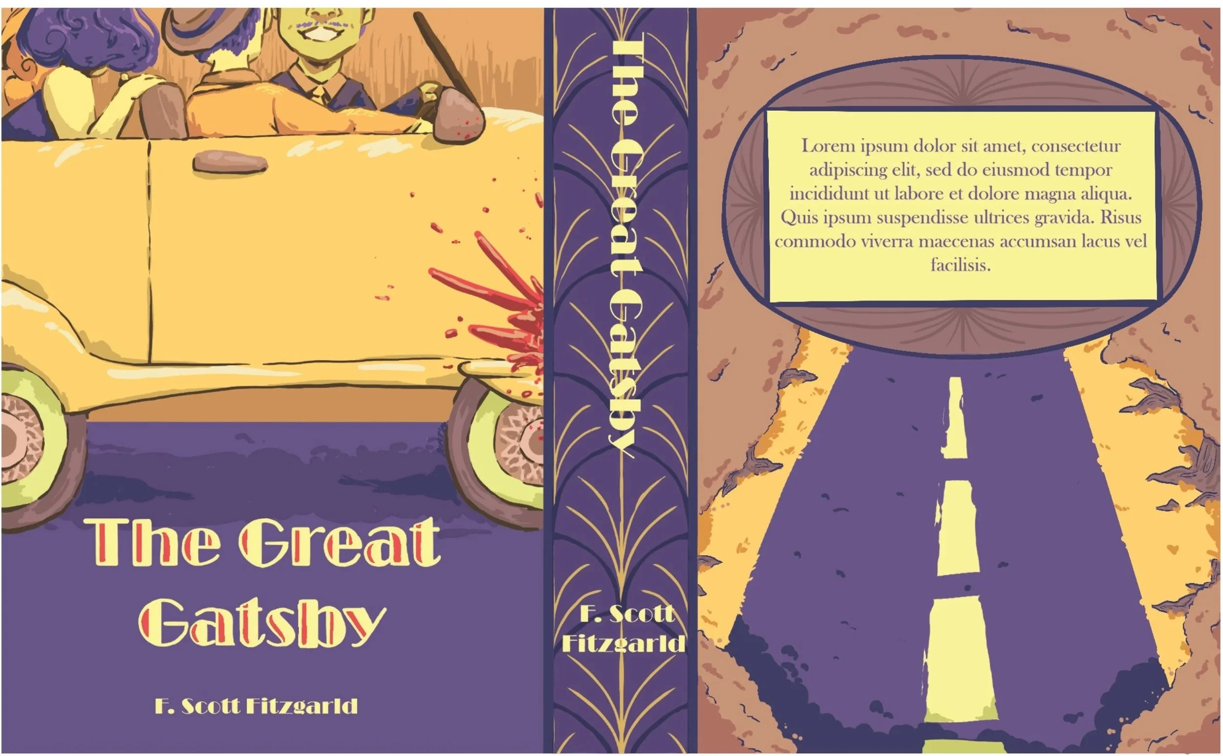 The Great Gatsby book cover (digital)(2026)