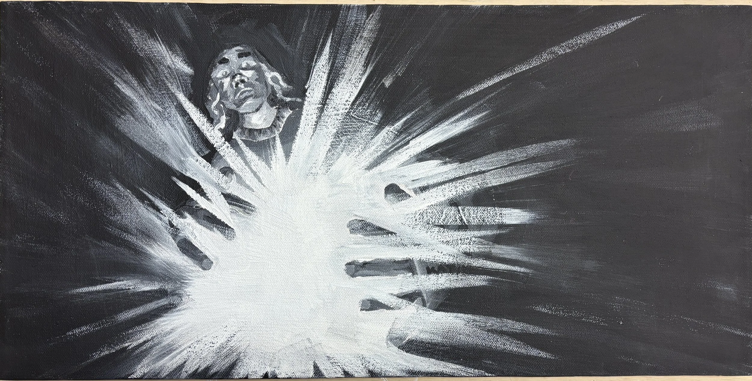 What is this Thing? (acrylic paint) (2025) 