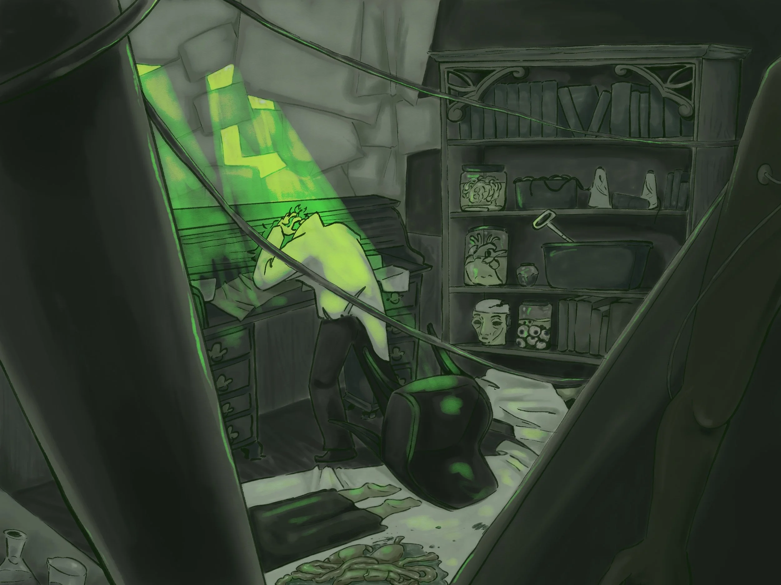 Frankenstein (digital art) (2026) 