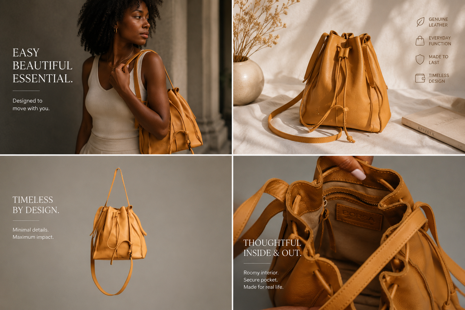 Gotera Bucket Bag