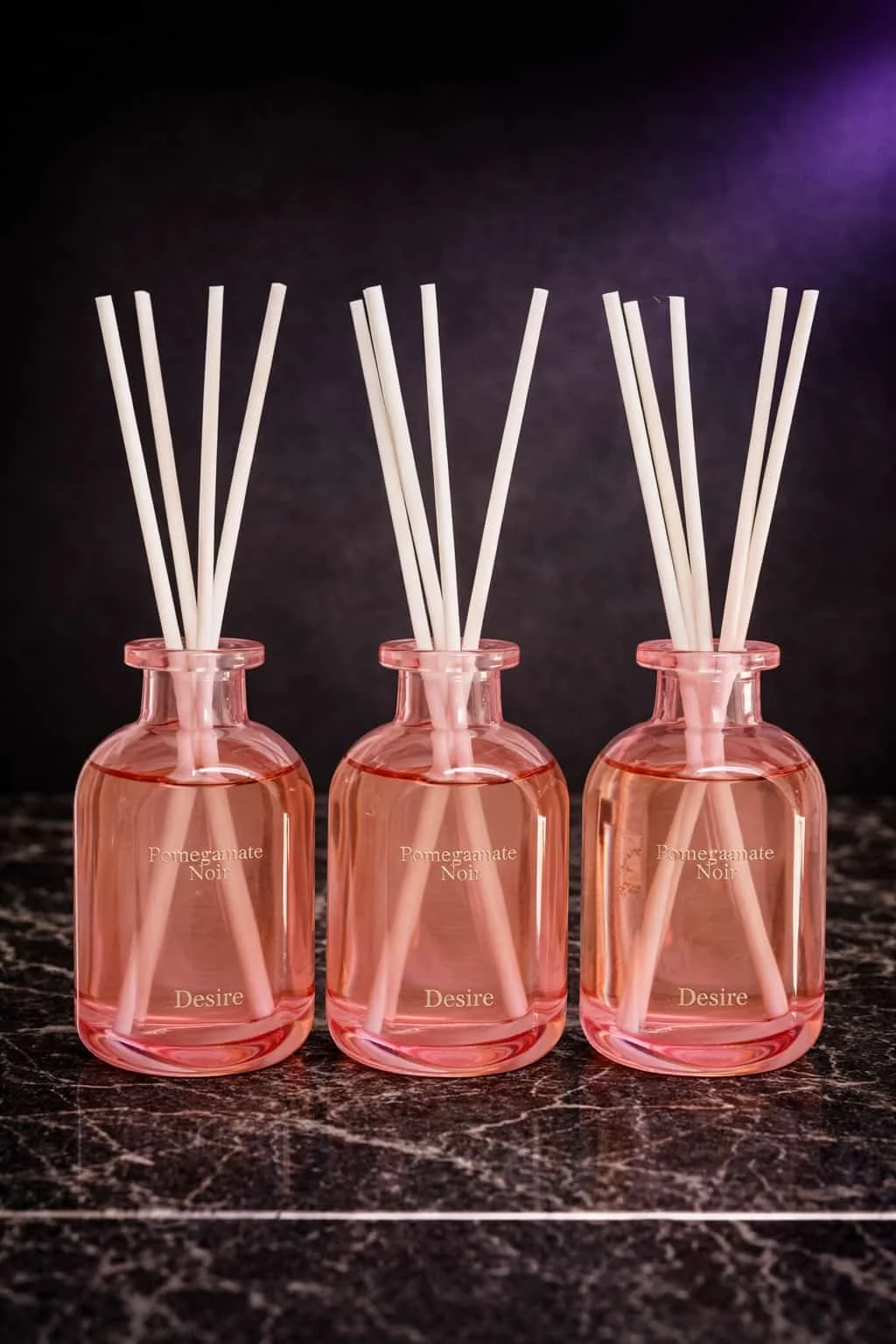 Pomegranate noir diffuser set