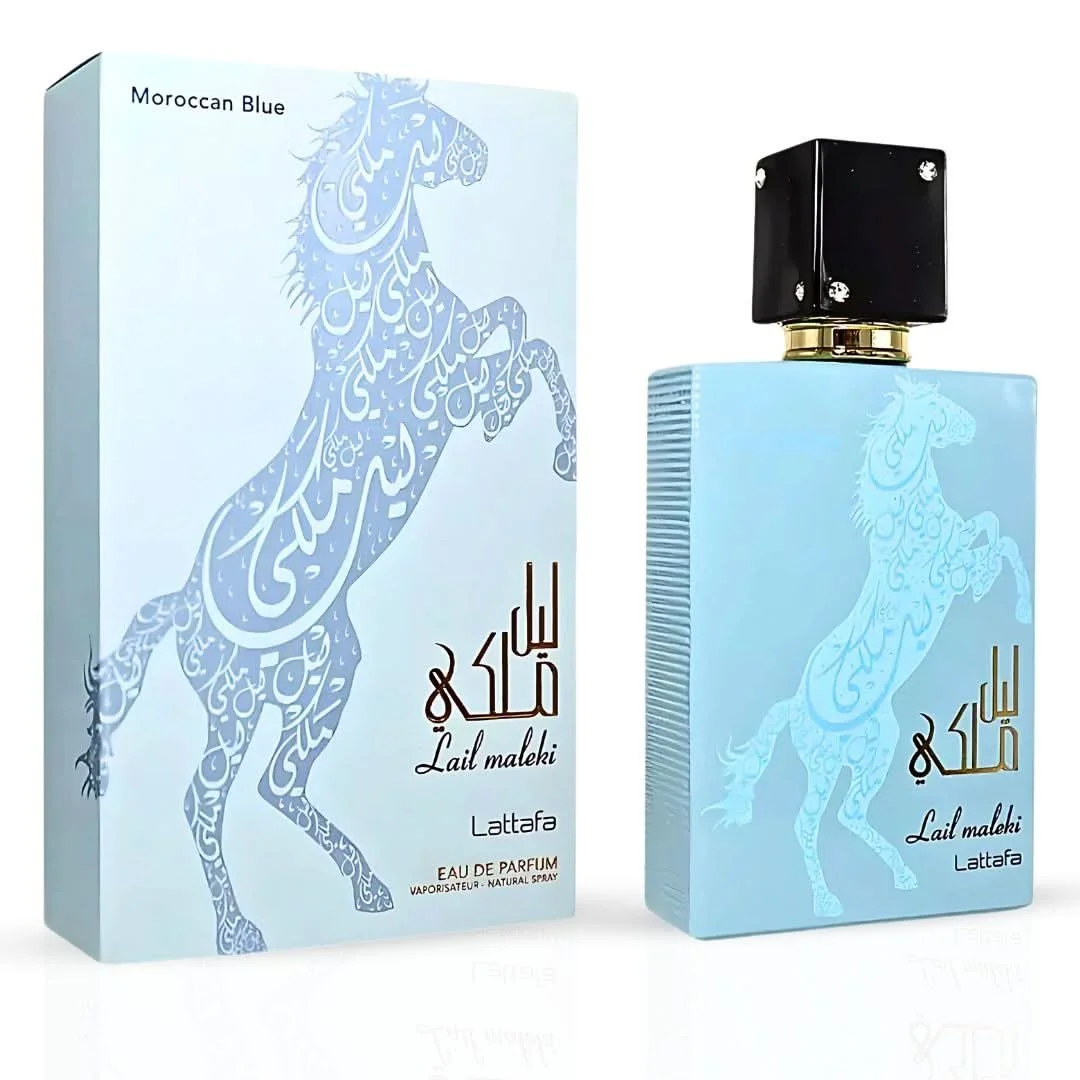 Moroccan blue lail maleki