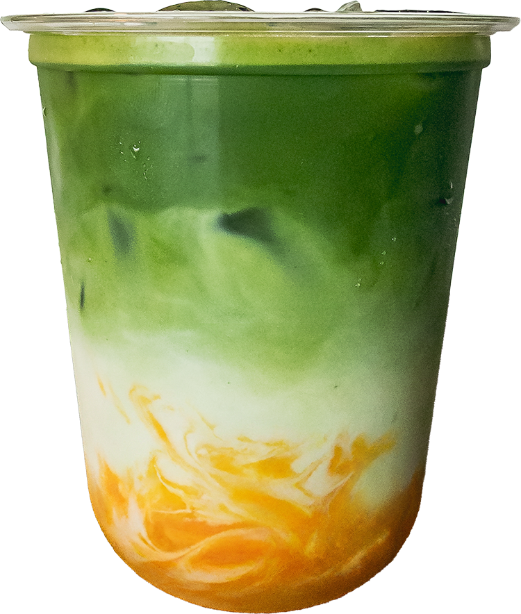 Mango Matcha Latte