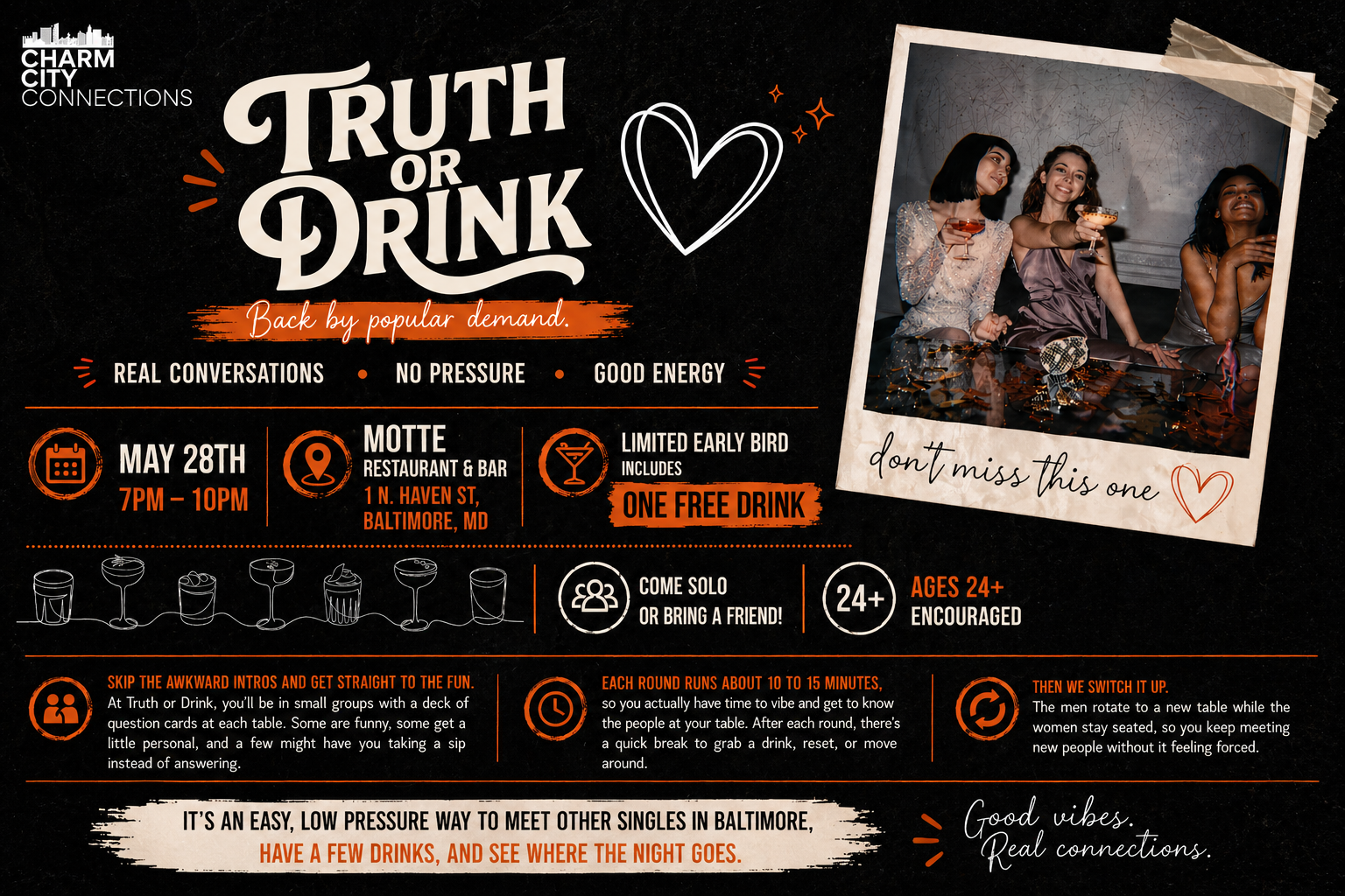 Truth or Drink | Ages 24+