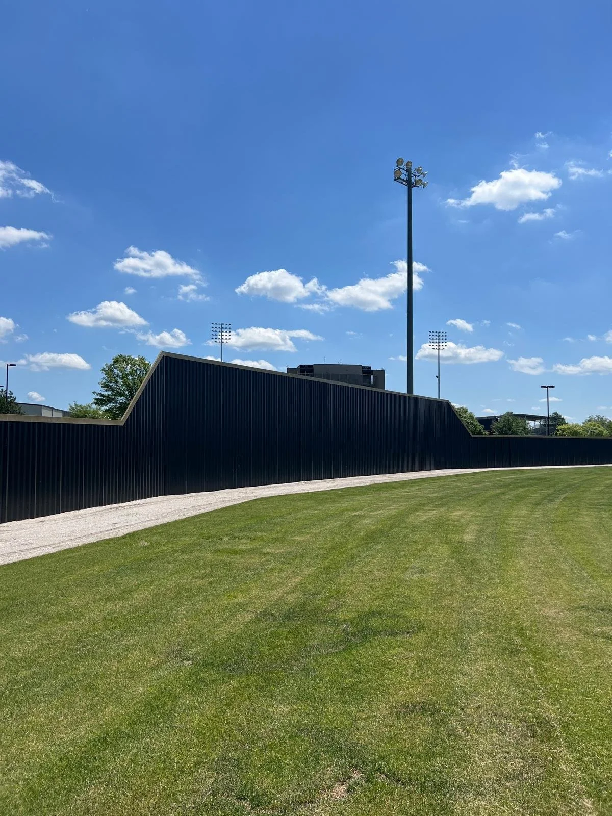 Custom fence — Bentonville school