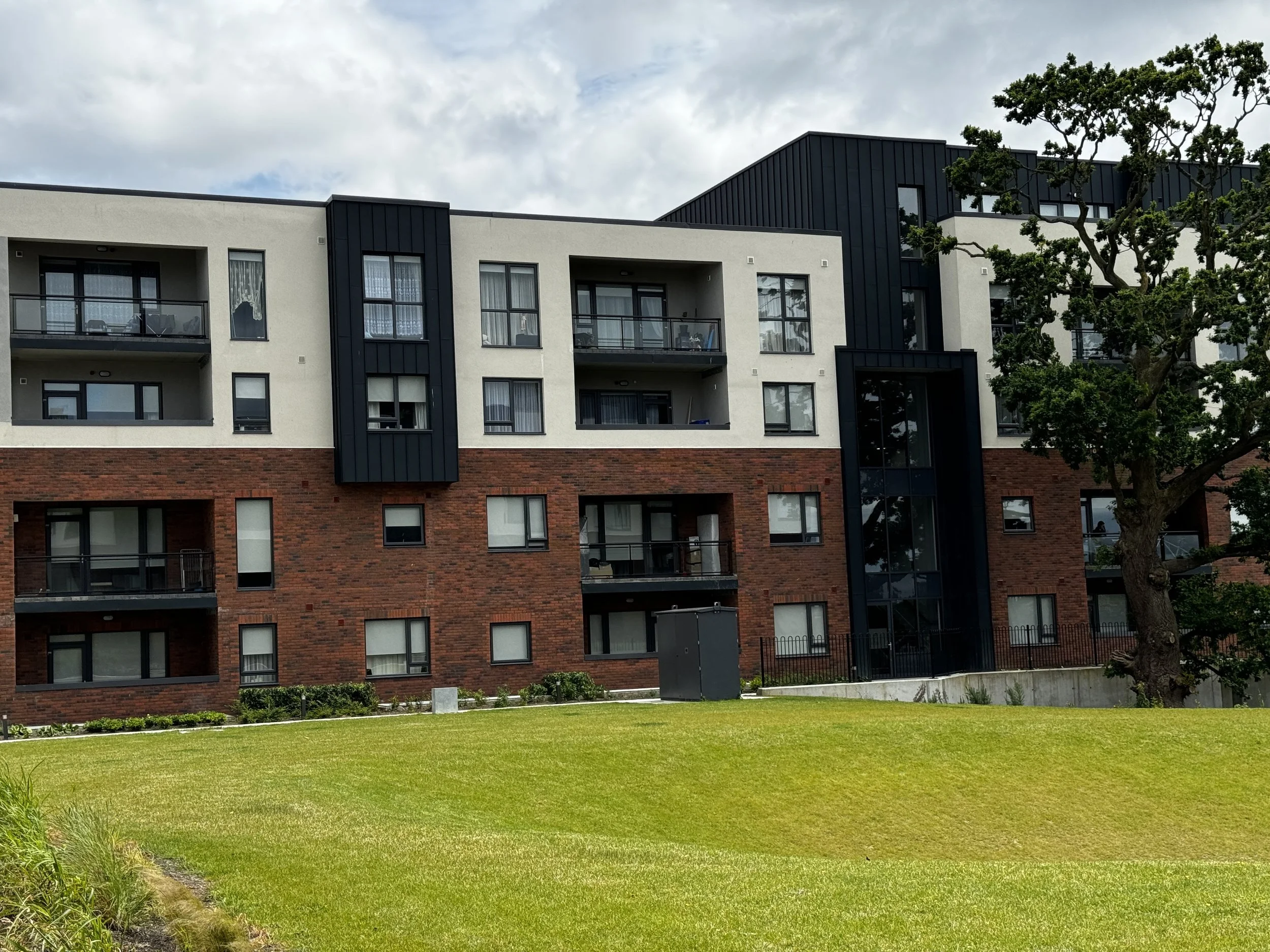 Standing seam panels & Canopy fitting