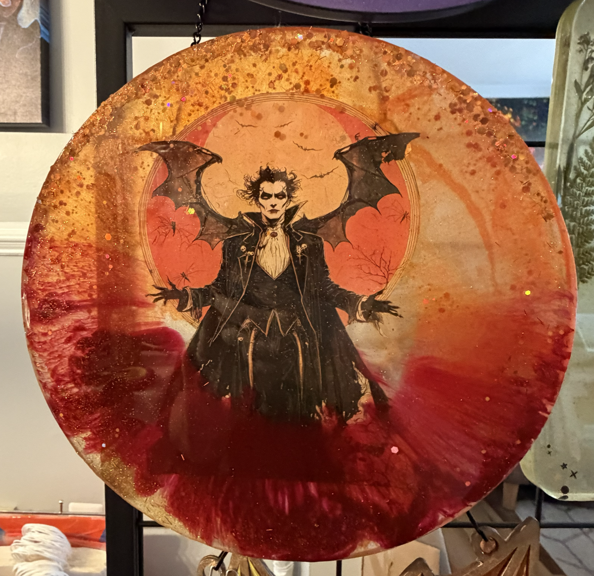 Vampire Hanging Art