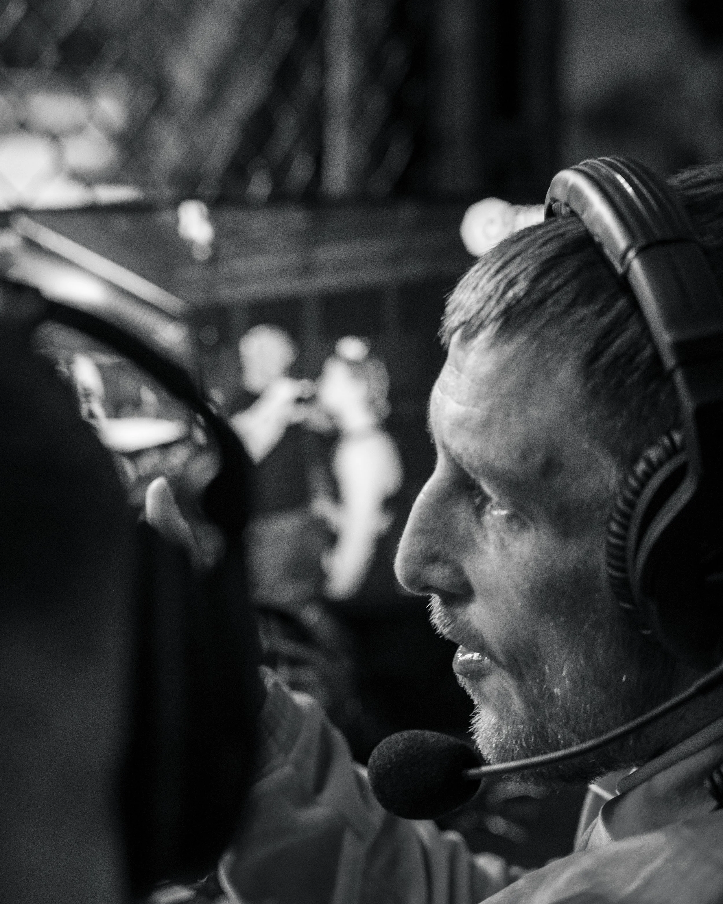UFC Fighter Brett Johns on Comms for SFC MMA 