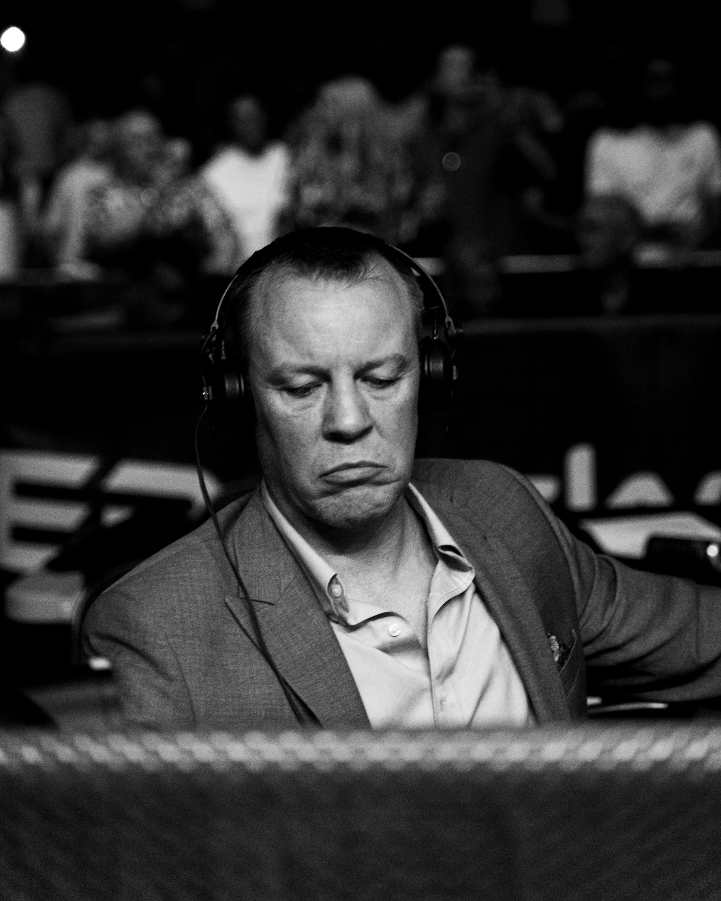 Gary Lockett on BBC Comms for the Lauren Price Title fight in the CIA Cardiff