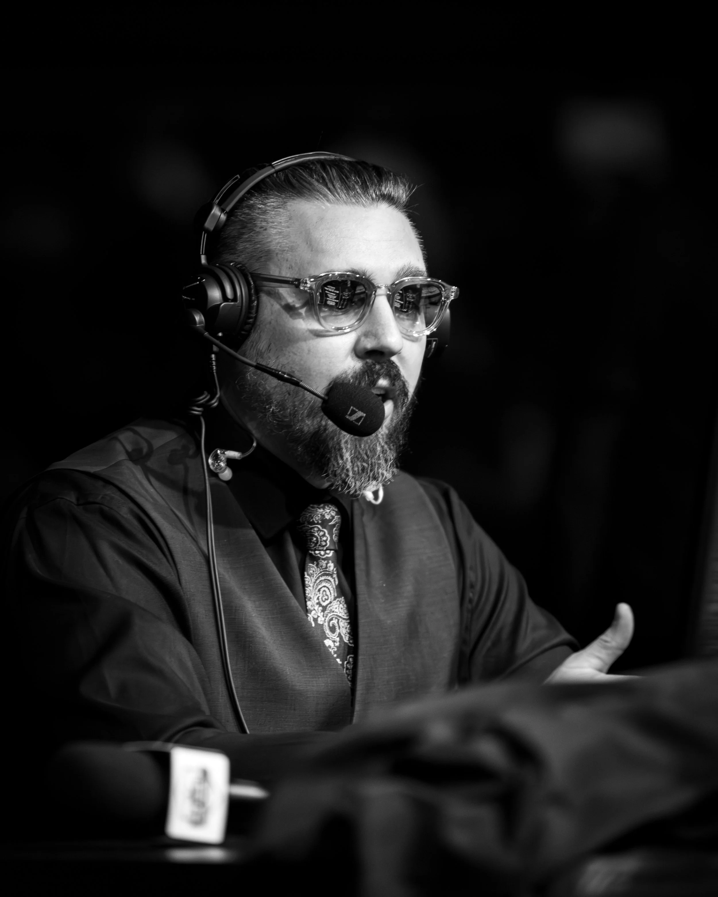 Dan Hardy on comms at PFL in Glasgow