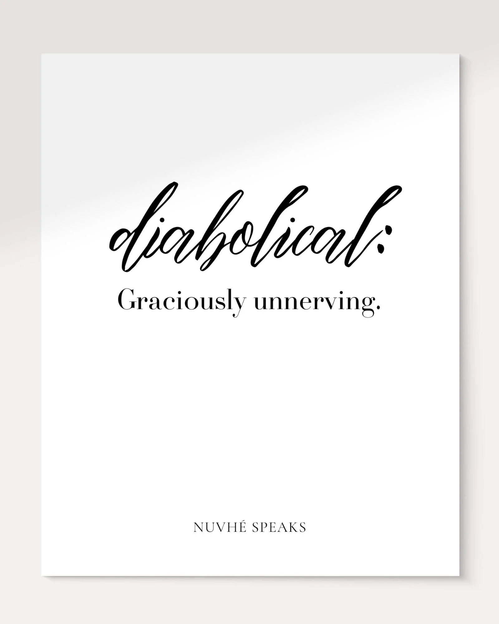 diabolical quote by nuvhe speaks