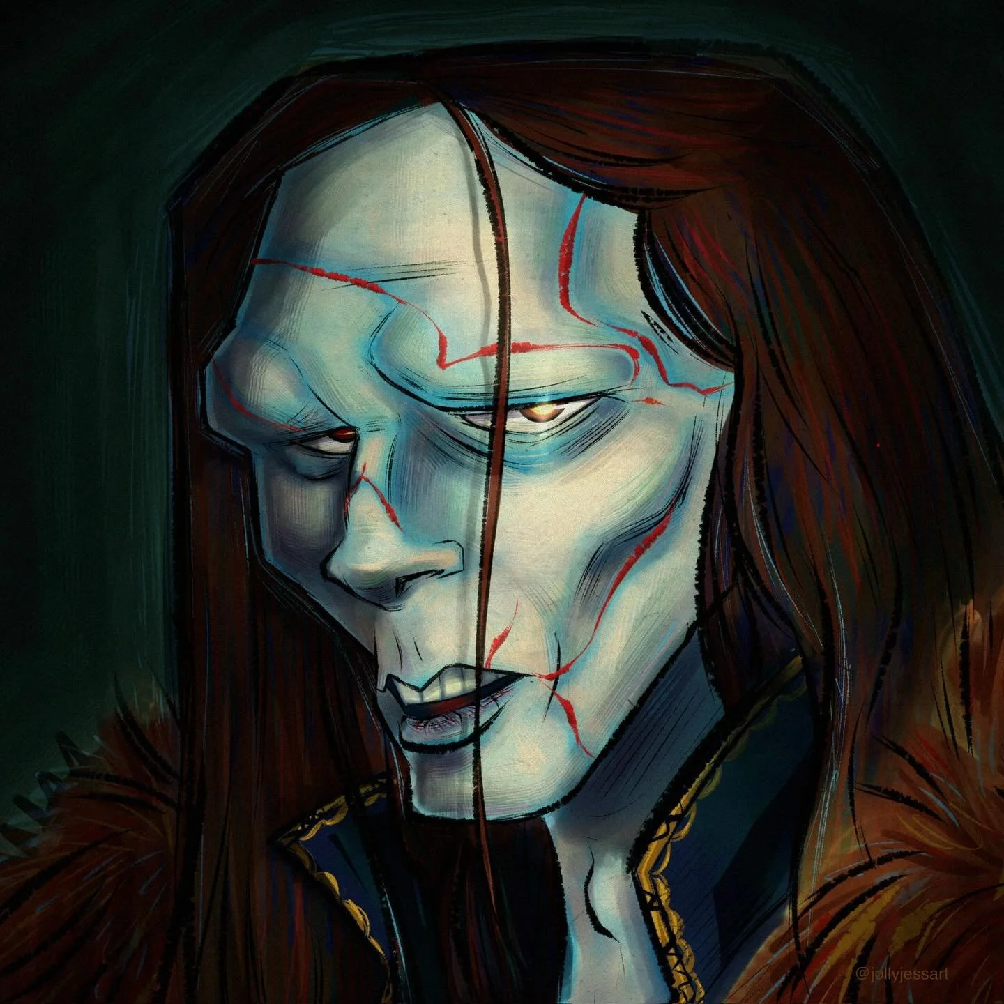 My current brainrot: The Creature🍁
#frankenstein #guillermodeltoro #illustration #victor #characterdesign