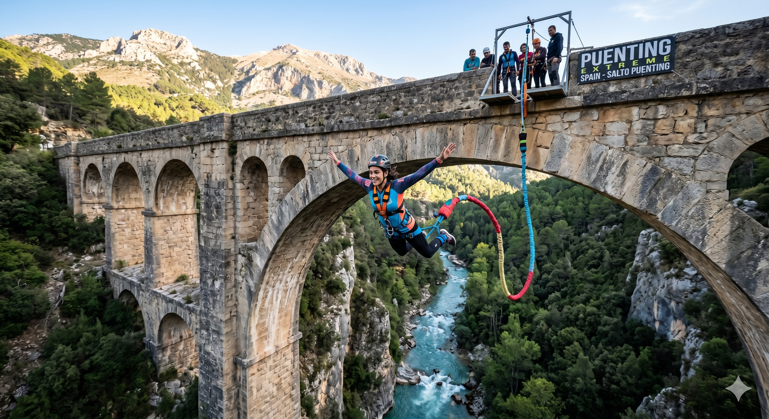 PACK ADRENALINA EXTREMA: PUENTING + VÍDEO RECUERDO