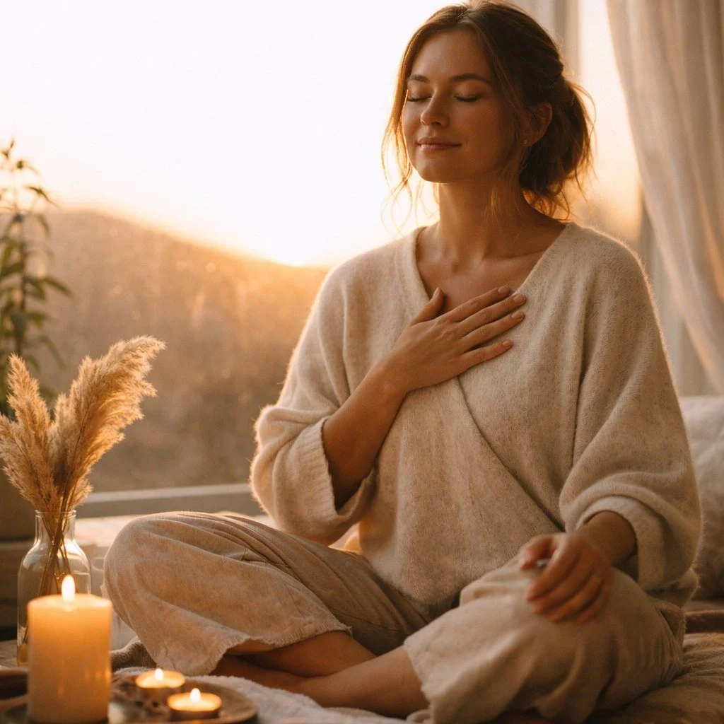 What if the new year doesn&rsquo;t ask you to rush forward&hellip;
but to arrive more fully here? 🤍

So much of the pressure we feel this time of year
comes from trying to move ahead
before we&rsquo;ve taken the time to truly be with what&rsquo;s al