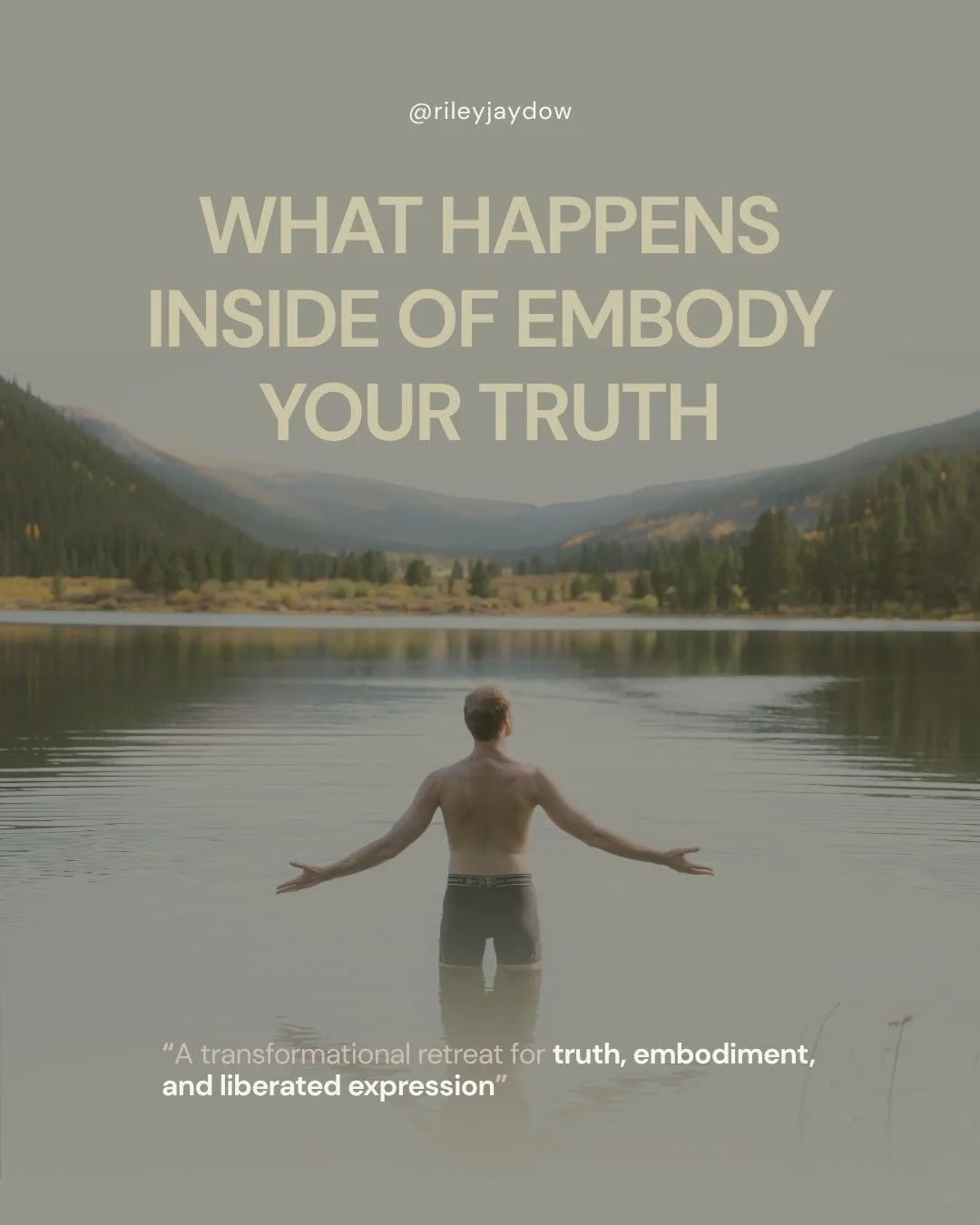 There comes a point where performing stops working.

Where constantly managing, suppressing, or abandoning parts of yourself just to feel loved, accepted, or safe becomes too exhausting to carry.

EMBODY YOUR TRUTH is an invitation to reconnect&mdash