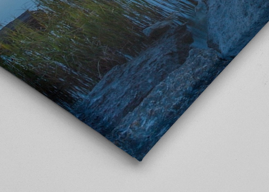 östergarnsholm i soluppgång, Kuppen, Herrvik, Gotland, Sverige