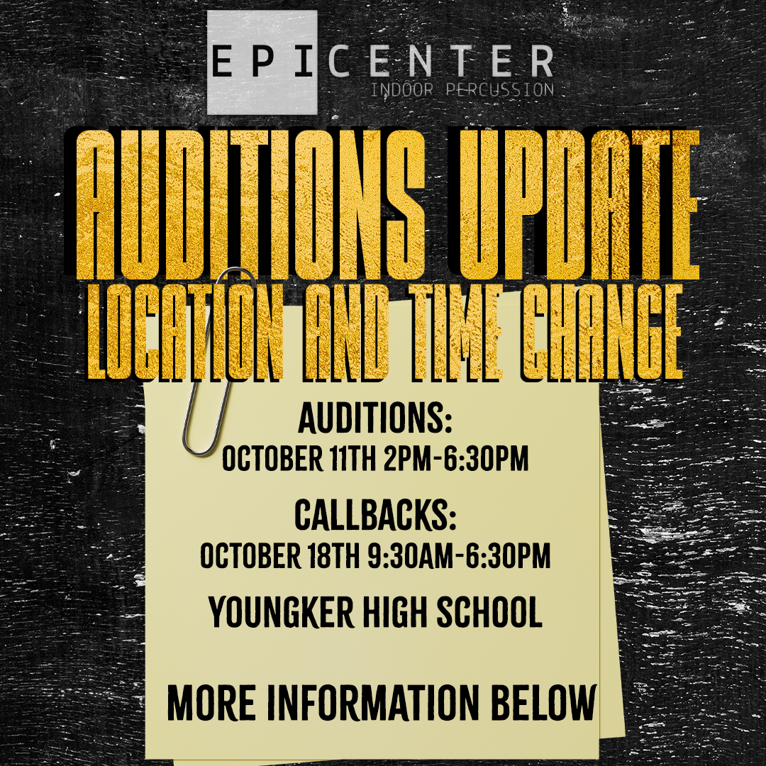 2027 Audition Registration