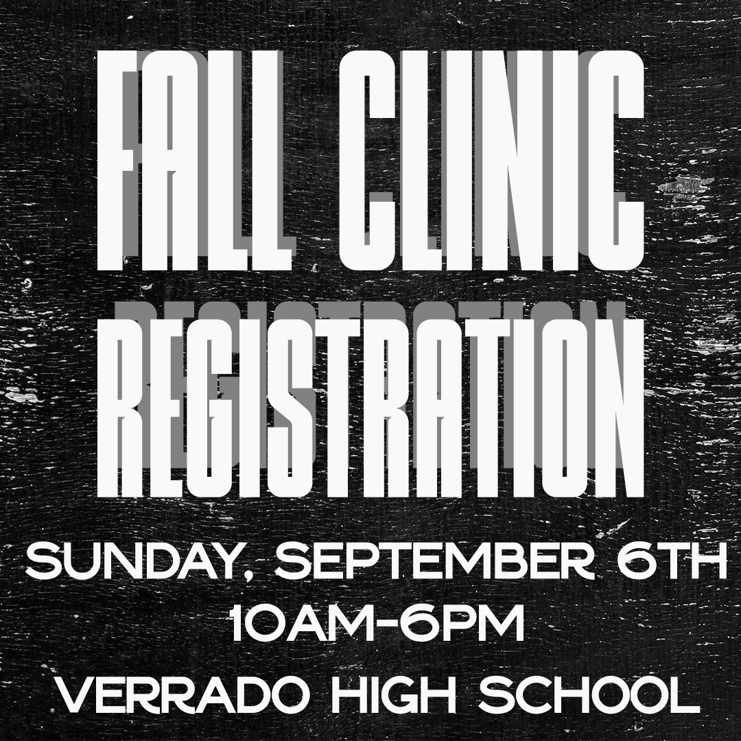 2027 Fall Clinic Registration