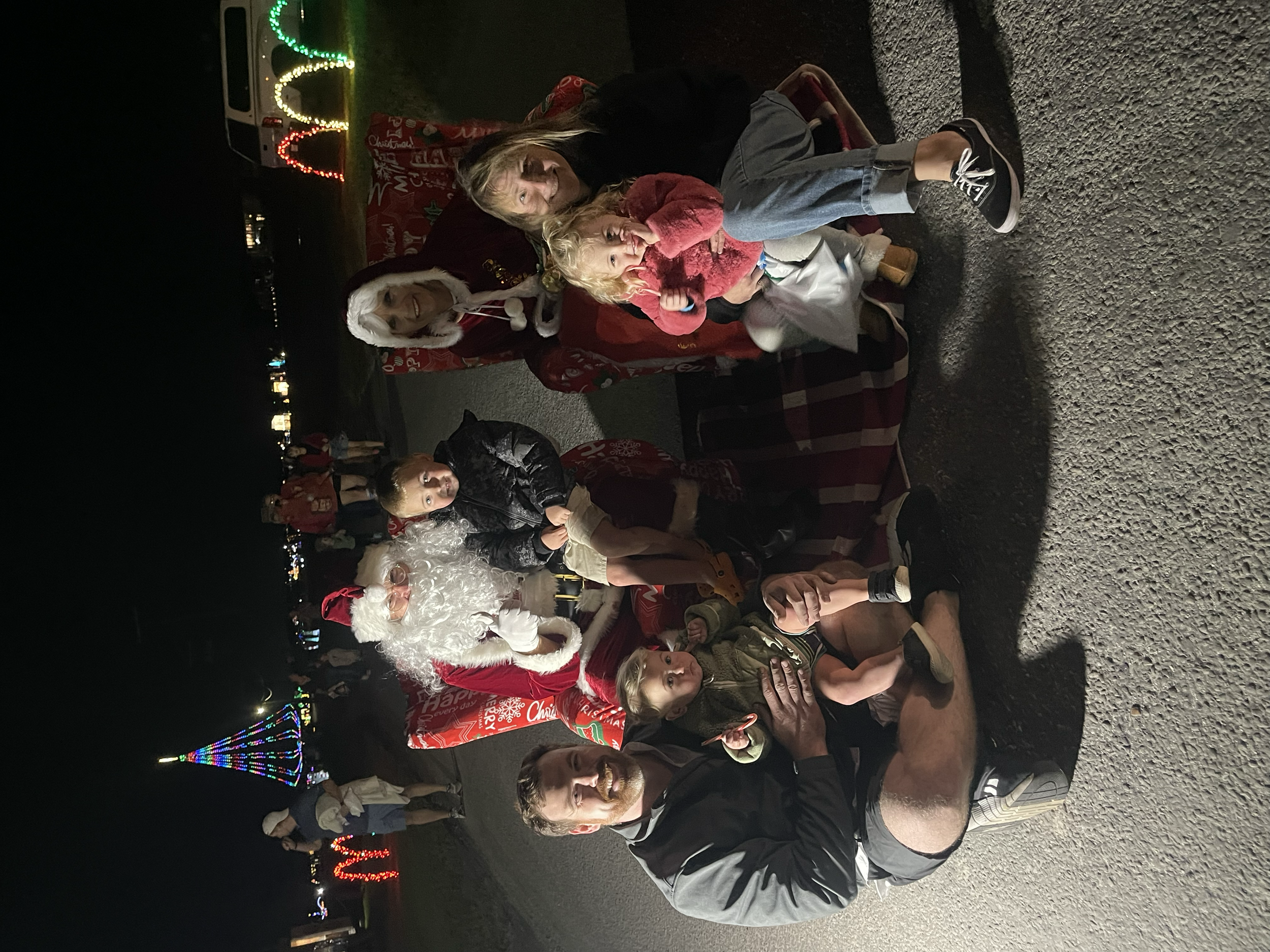 Family fun at the grand opening of Christmas on the Beach