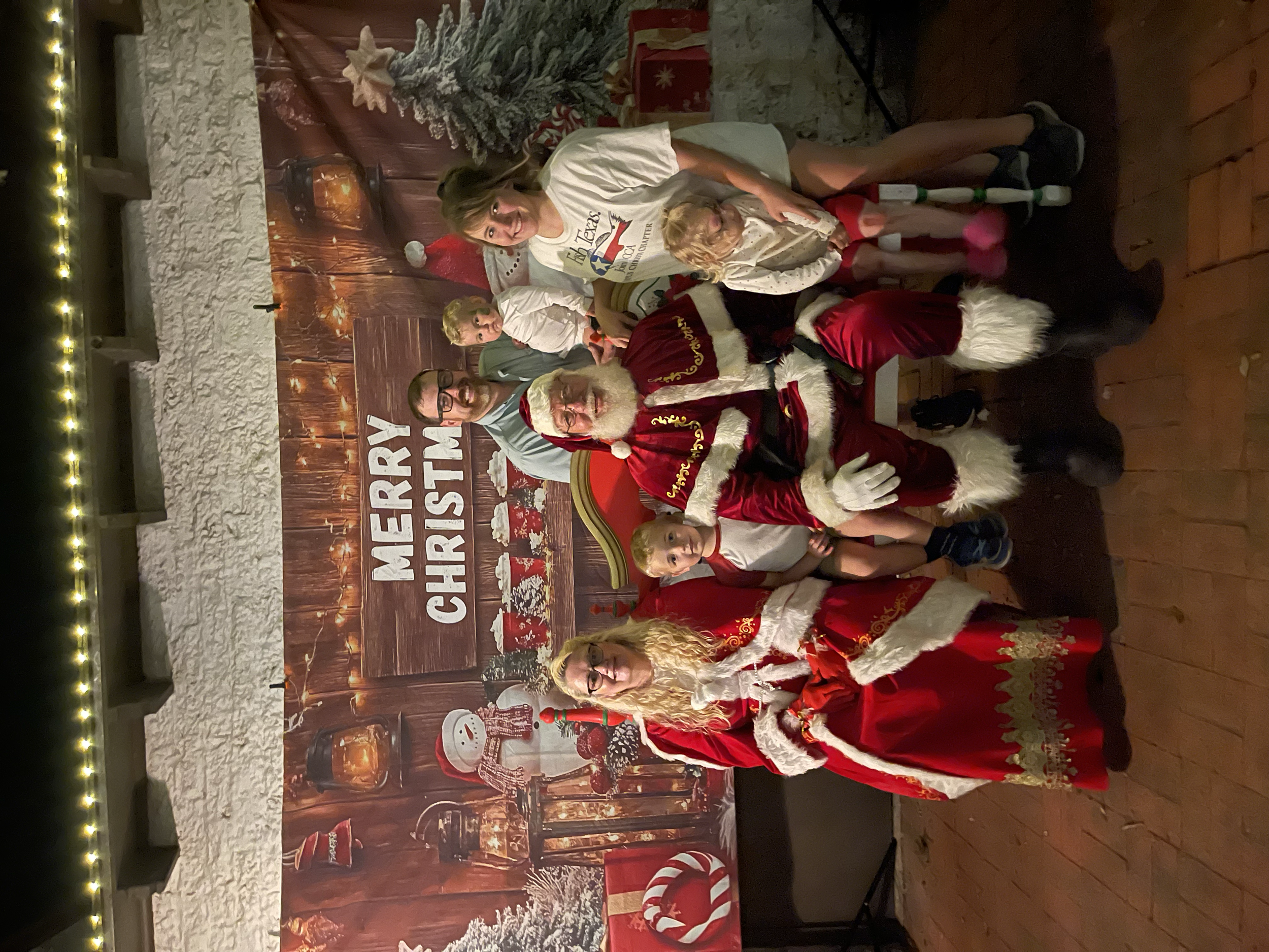 Santa sightings at Goose Island State Park. Christmas in the Park was full of smiles and holiday cheer.