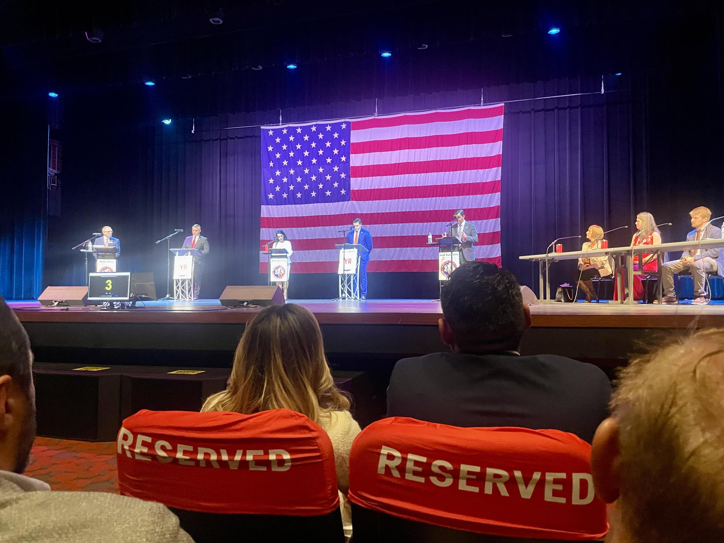 Attended the Congressional District 34 Candidate Debate in Corpus Christi. Though the race is not in our district, its outcome will no doubt impact the entire Coastal Bend.