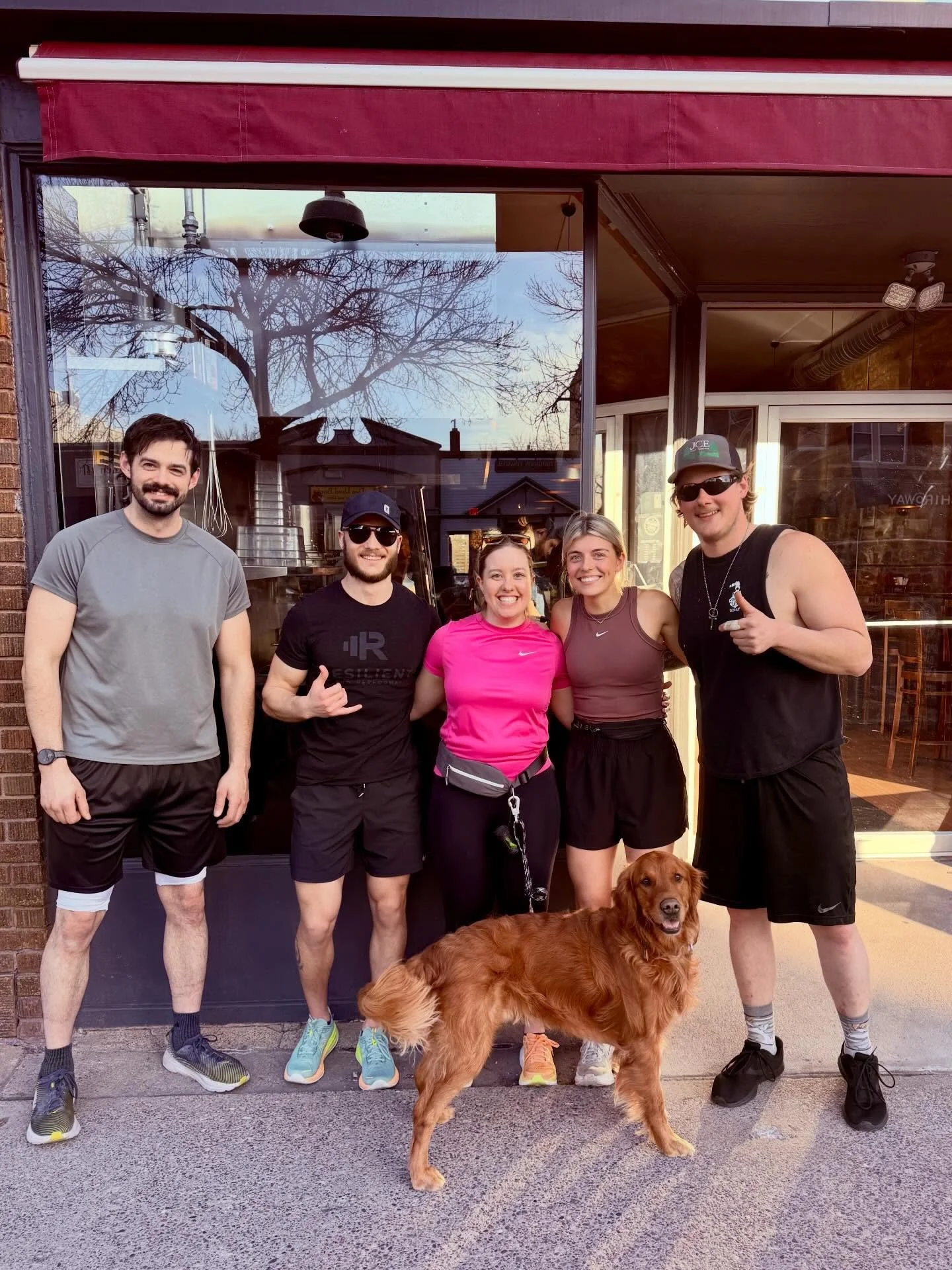 Absolutely beautiful night in River Falls! Thank you @swingingbridgebrewing for having us!!!

#runclub #wisconsinrunning #riverfalls