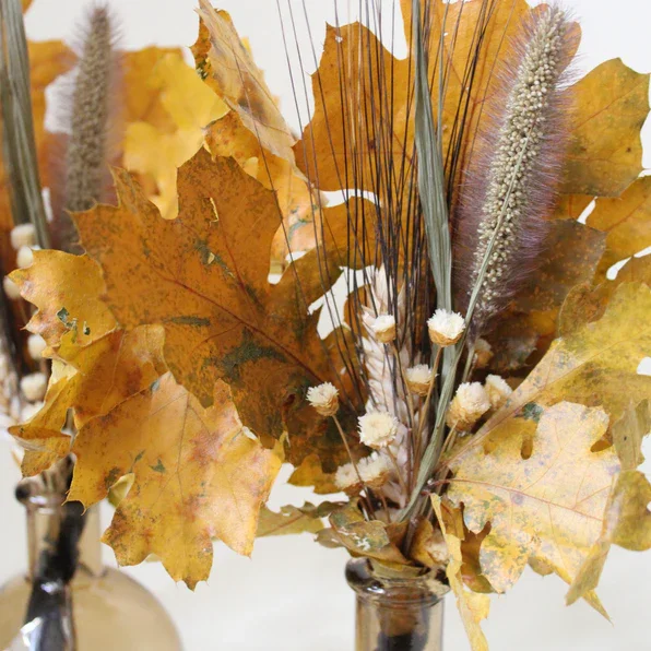 Roxeanne's Dried Flowers, Golden Hour Arrangement, $28.95