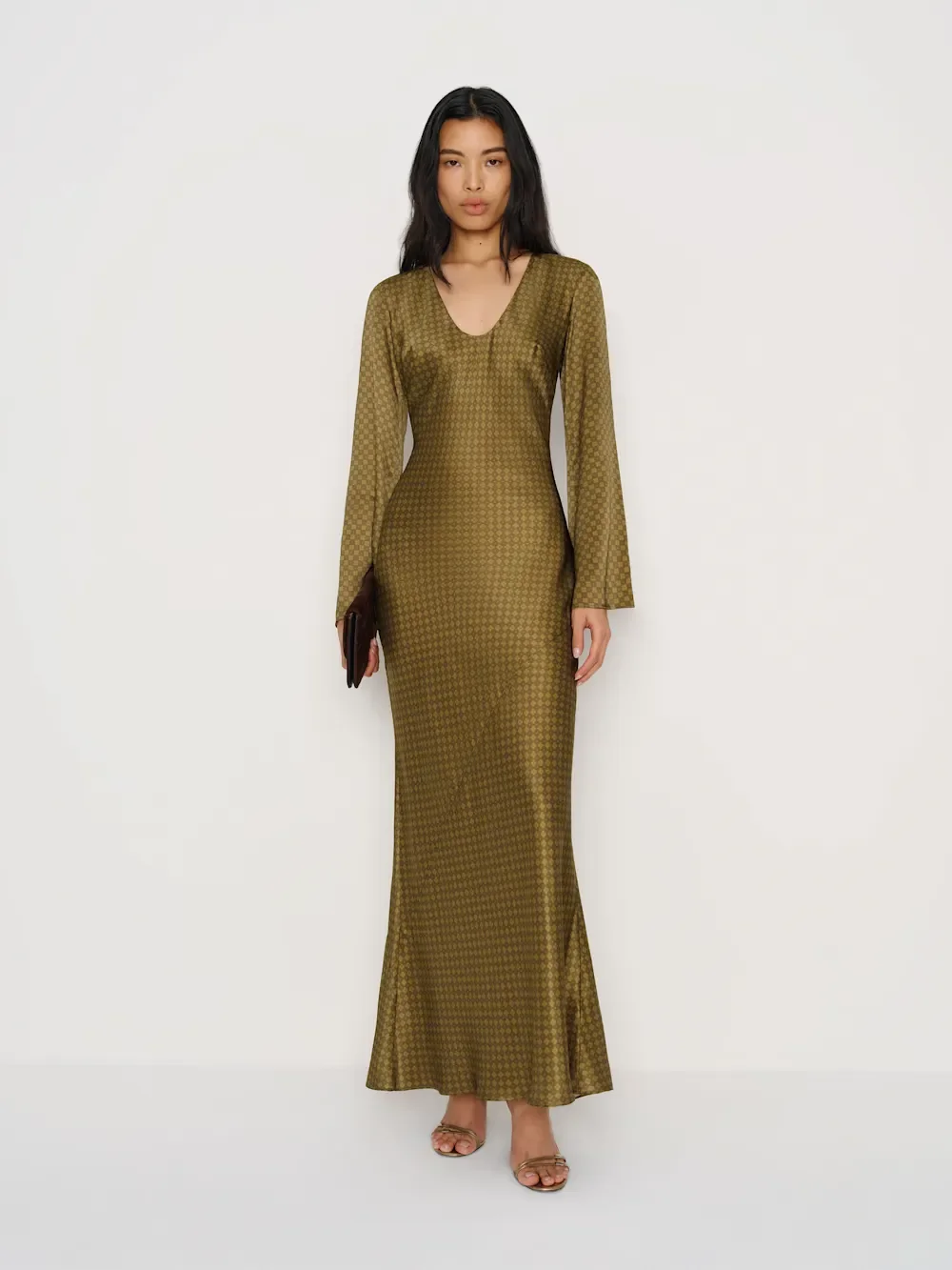 Reformation, Vivia Silk Dress, $223.50
