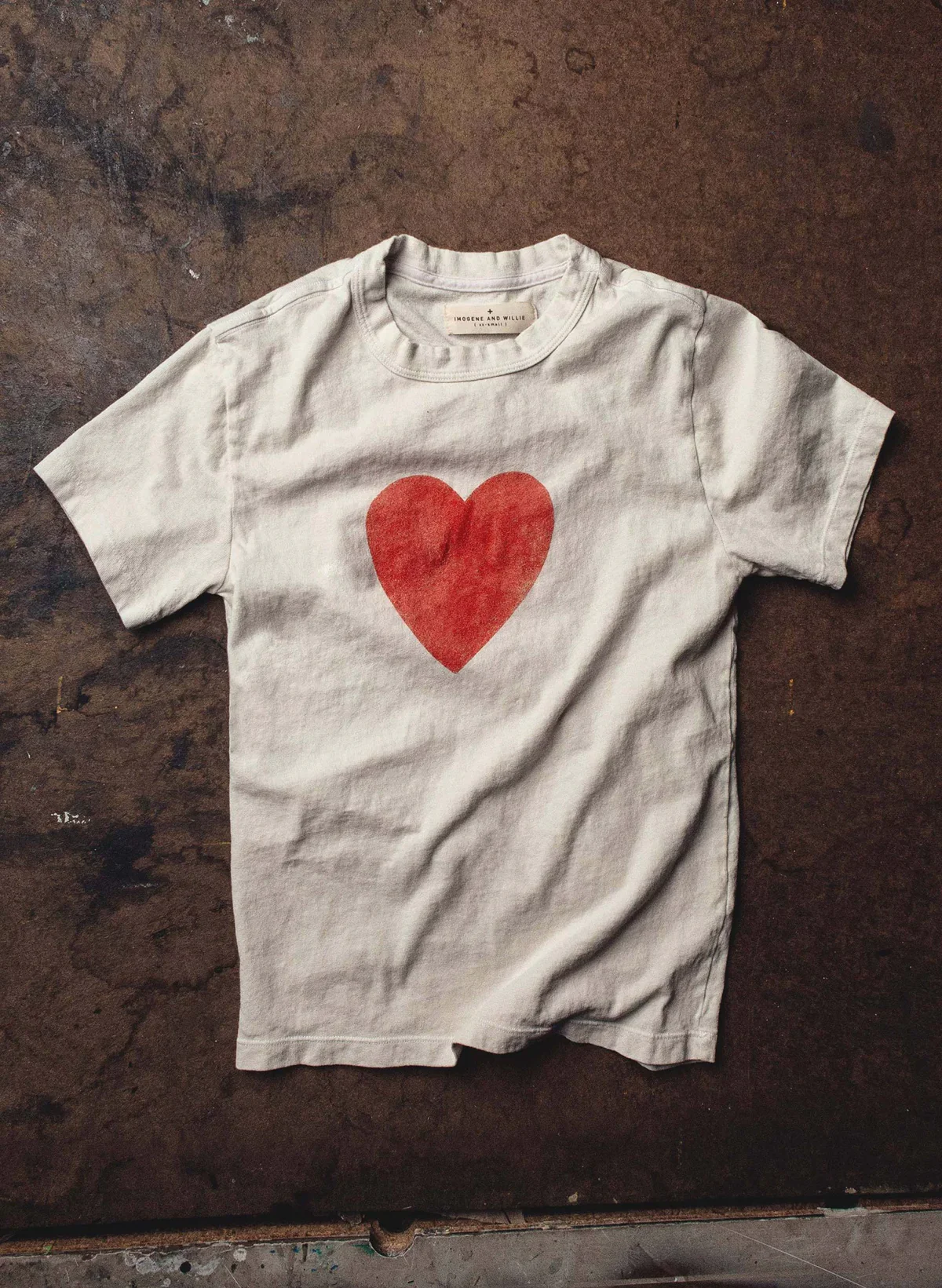 The Heart Tee by Imogene and Willie, $68