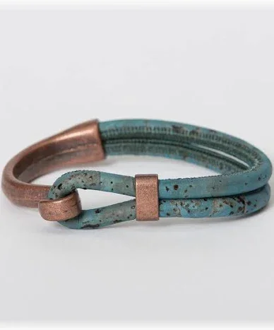 Down East Shop, Vegan Cork Bracelet, $40