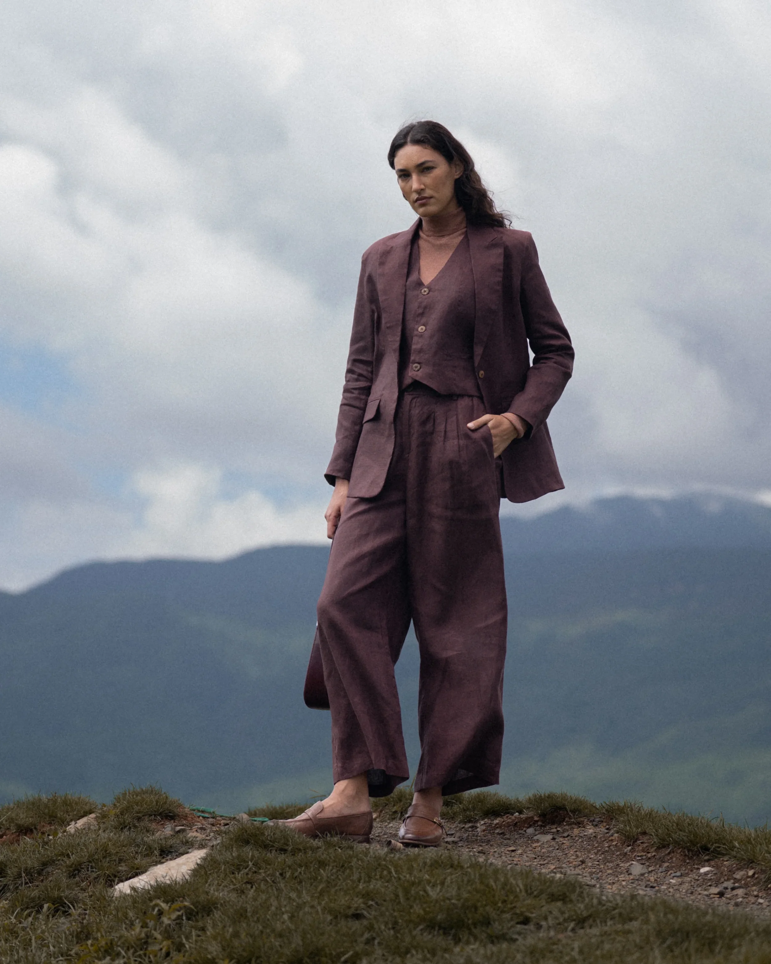 Juana, 100% Hemp Tailored Blazer