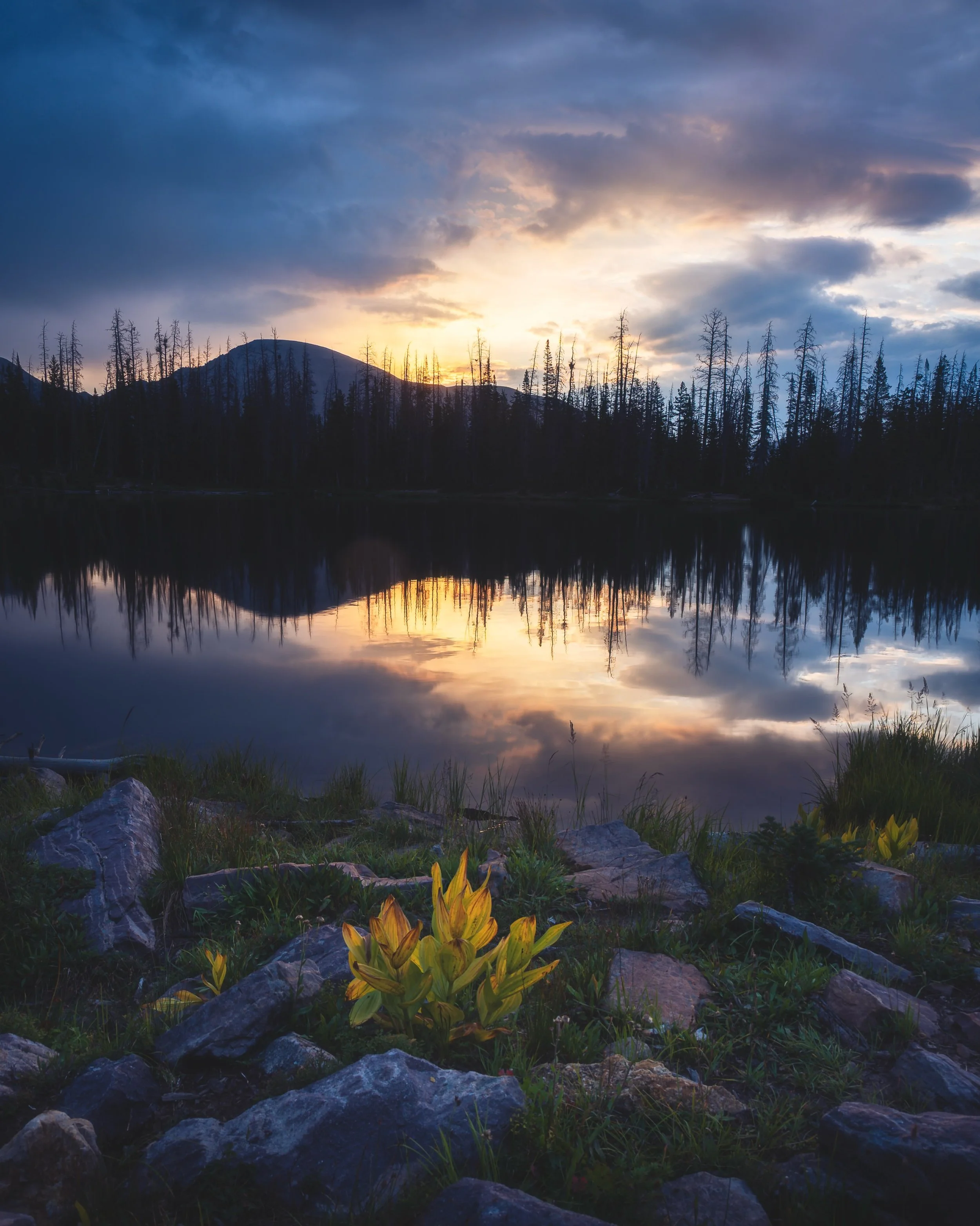 Nice peaceful morning from backpacking, watching the sun come up with no one else around. Aug 11, 2026