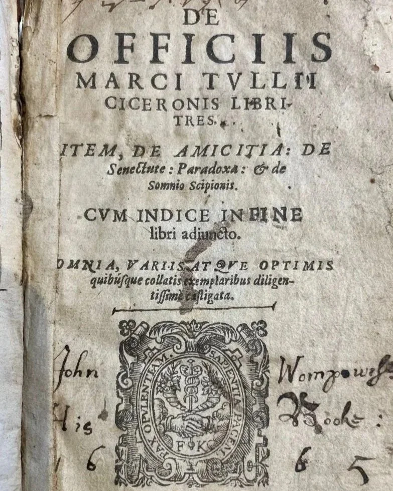 De Officiis' Readers