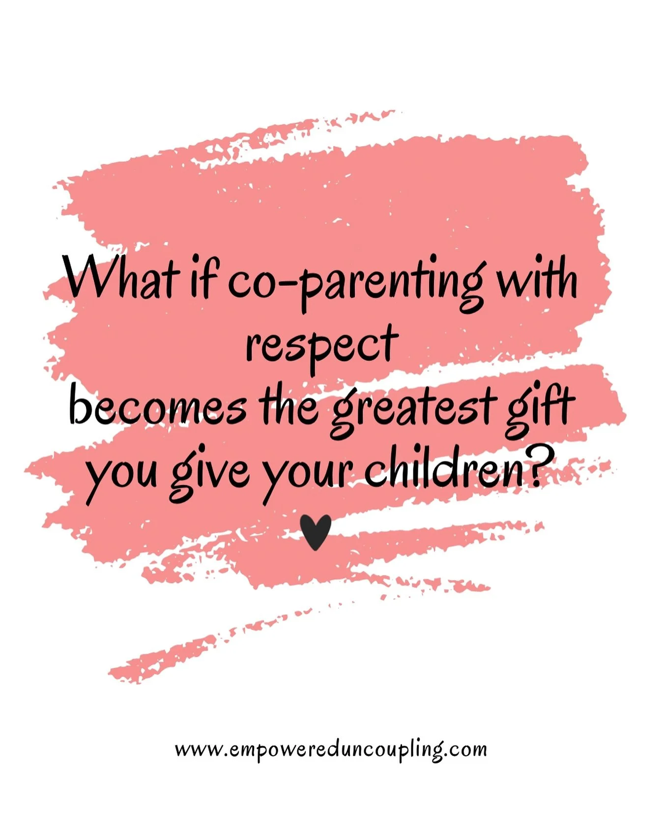 Not because everything is easy.
Not because you suddenly agree on everything.
Not because there isn&rsquo;t hurt.

But because you decide that your children&rsquo;s emotional safety matters more than your unfinished business.

Children don&rsquo;t ne