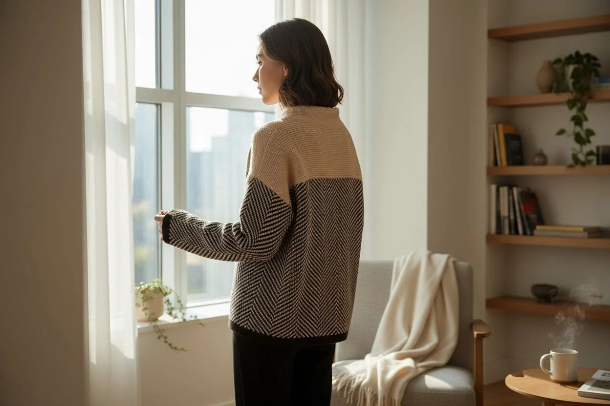 French Highneck Herringbone Jumper 4.jpg