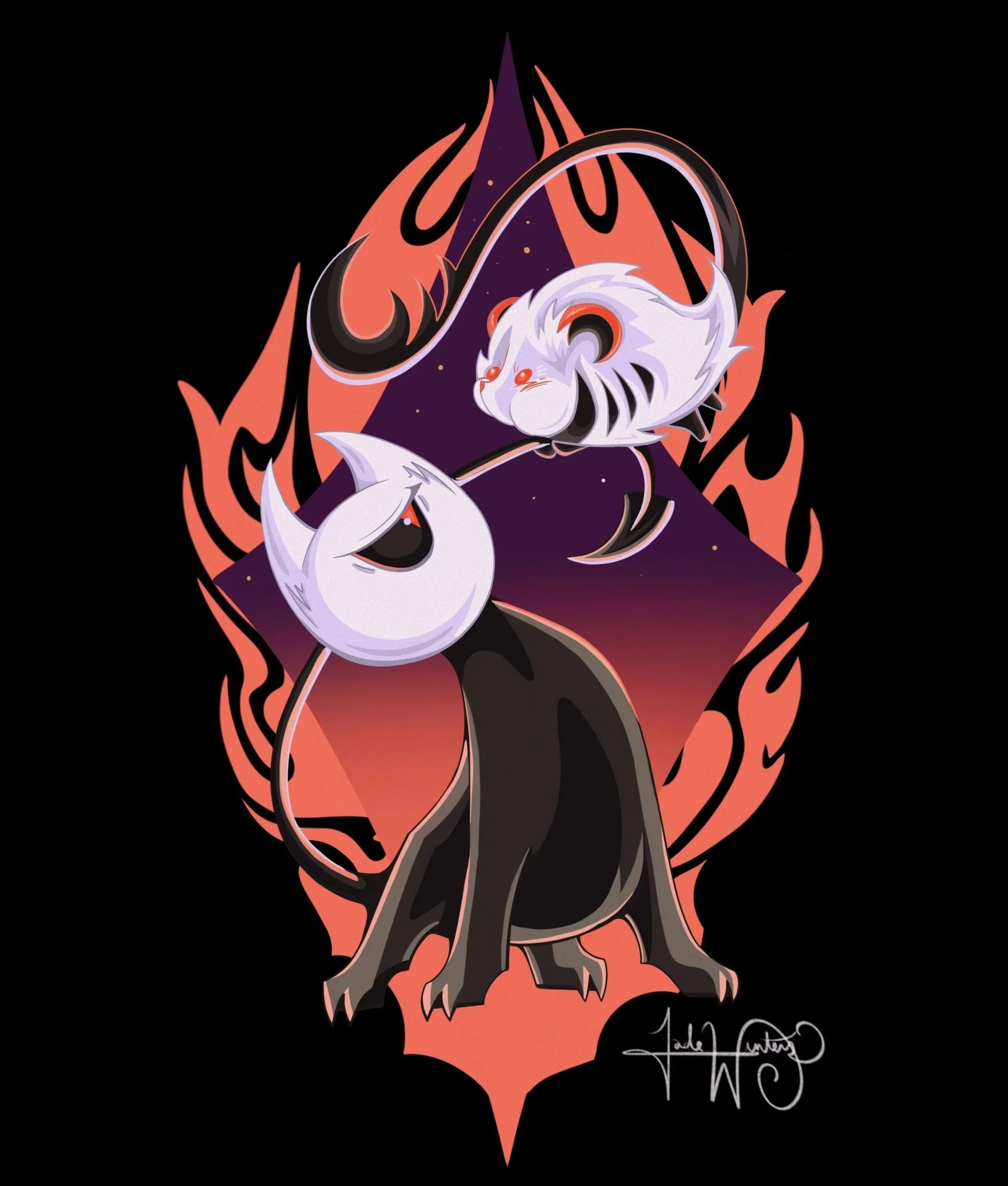 Mock up for "Heathens"